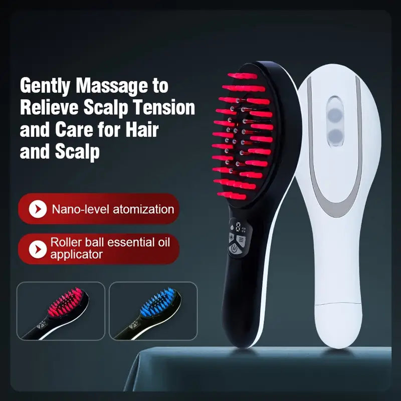 2-in-1 Hair Dryer & Straightener Comb – Smooth Styling with Ionic Technology
