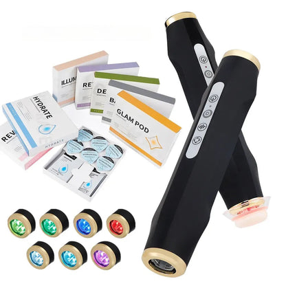 Portable CO2 Oxygen Bubble Pen – High-Frequency Facial Exfoliator & Serum Booster