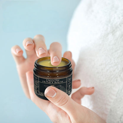 Honey Tallow Balm – Organic Moisturizer with Beef Tallow & Raw Honey