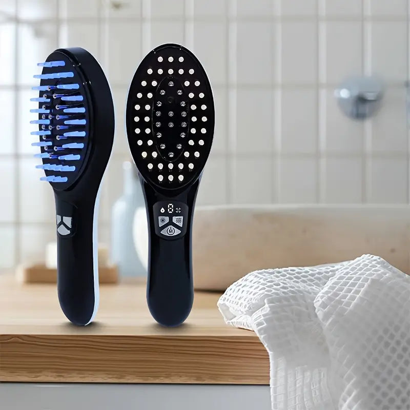 2-in-1 Hair Dryer & Straightener Comb – Smooth Styling with Ionic Technology