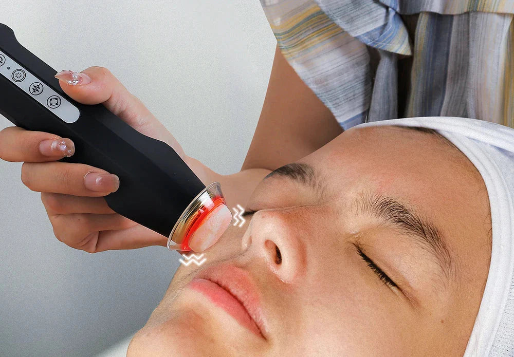 Portable CO2 Oxygen Bubble Pen – High-Frequency Facial Exfoliator & Serum Booster